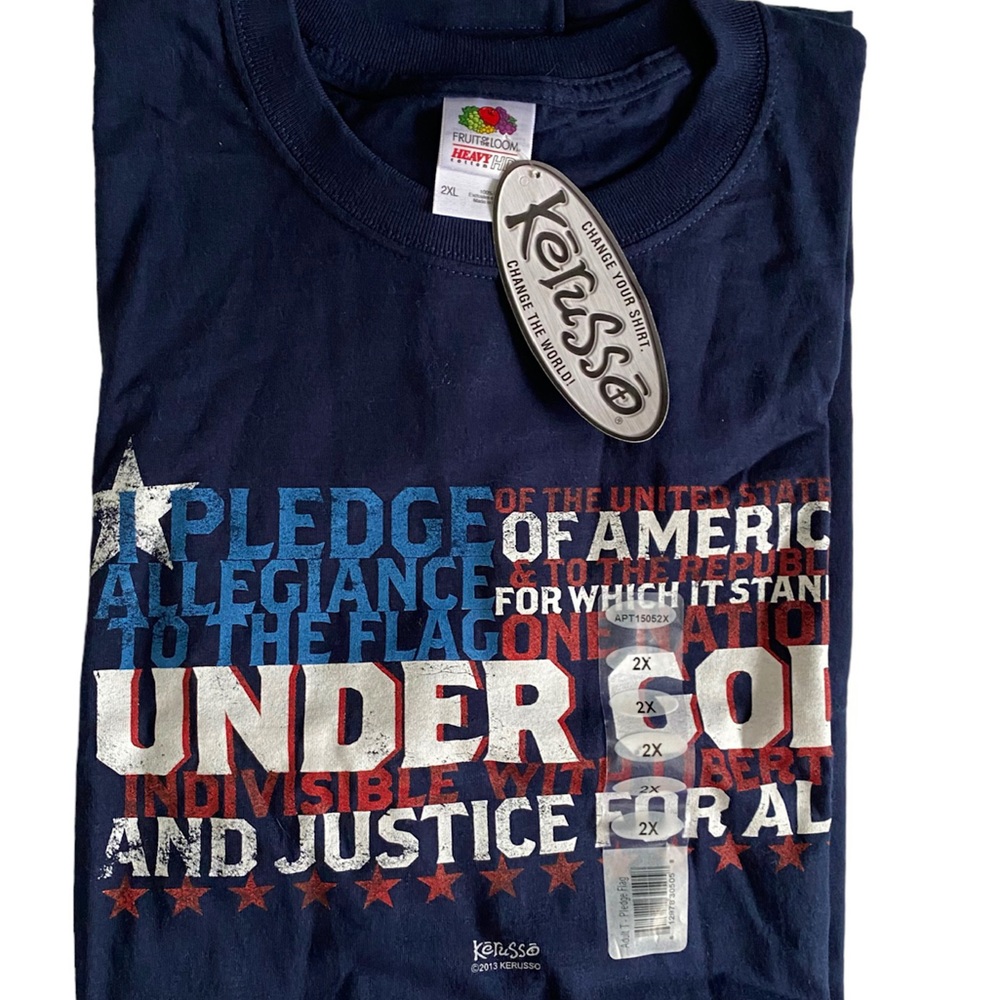 NWT Fruit of the Loom heavy cotton t-shirt size 2XL